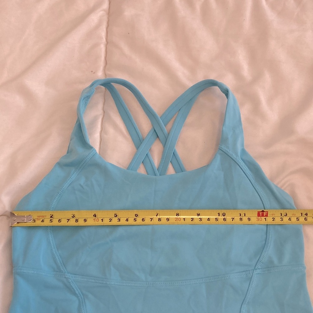 RARE! Lululemon Energy Tank Blue Moon ESTIMATED Size 4 - Picture 12 of 13